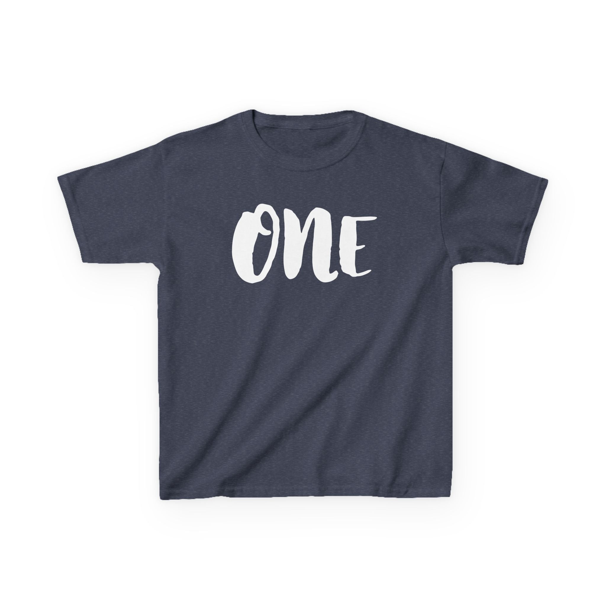 Kids 'One' Birthday T‑Shirt — First Birthday Outfit