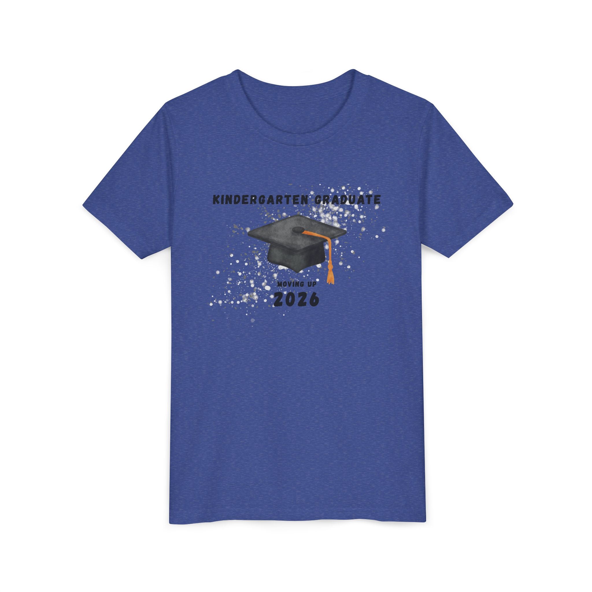 Kindergarten Graduate 2026 Youth Tee — Graduation Cap Graphic