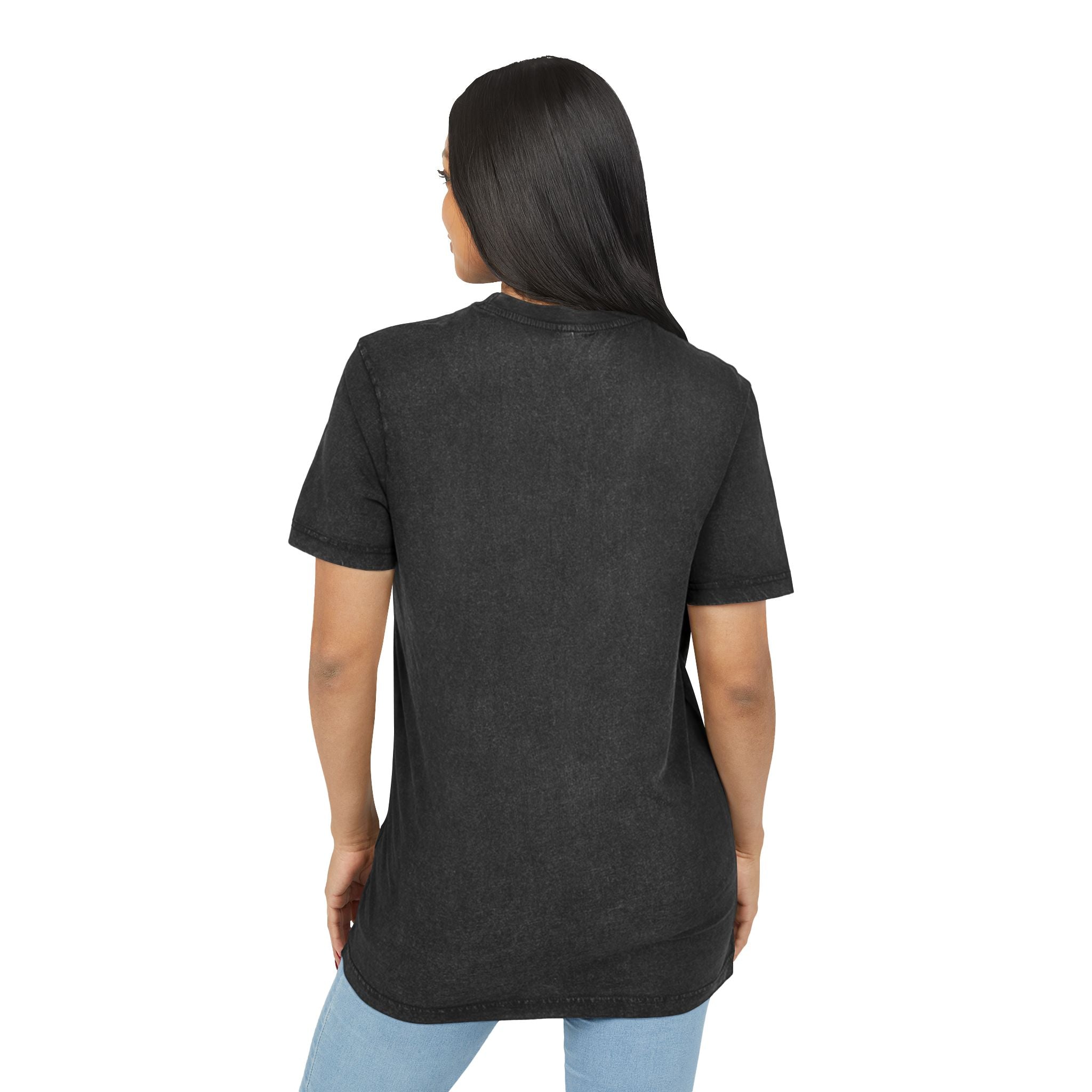 Mama Praying Moms Club Acid Wash Tee — Retro Rainbow Christian Mom Shirt