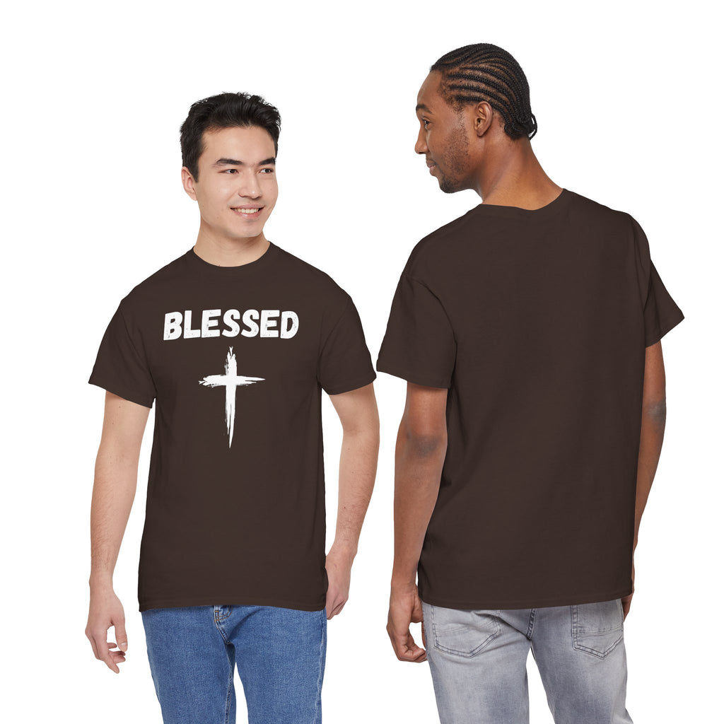 Blessed Cross T-Shirt — Christian Faith Tee