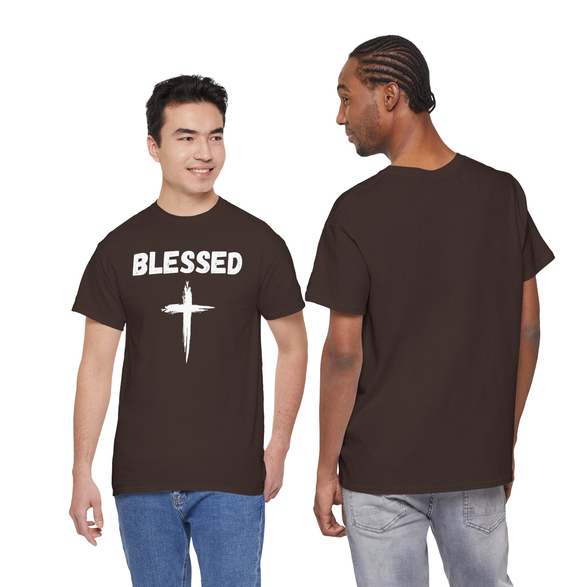 Blessed Cross T-Shirt — Christian Faith Tee