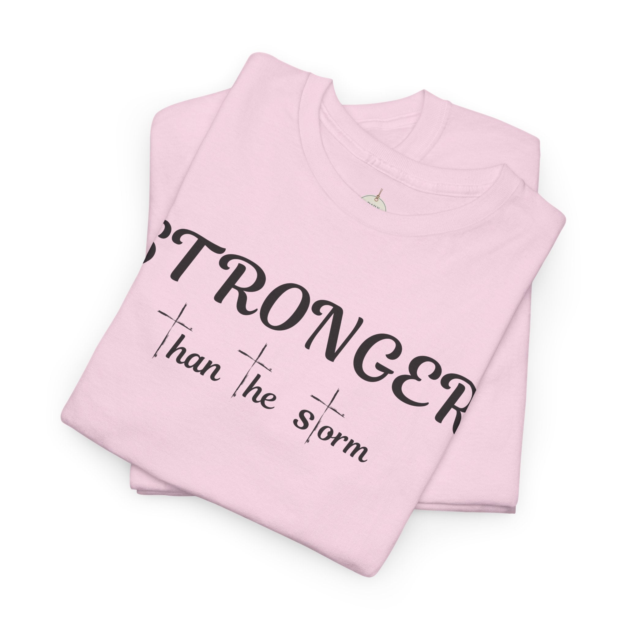 Stronger Than the Storm Tee — Inspirational Motivational T-Shirt
