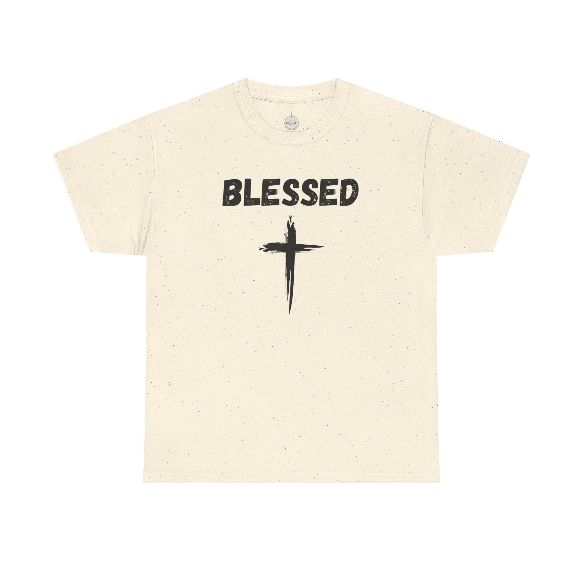 Blessed Cross T-Shirt — Christian Faith Tee