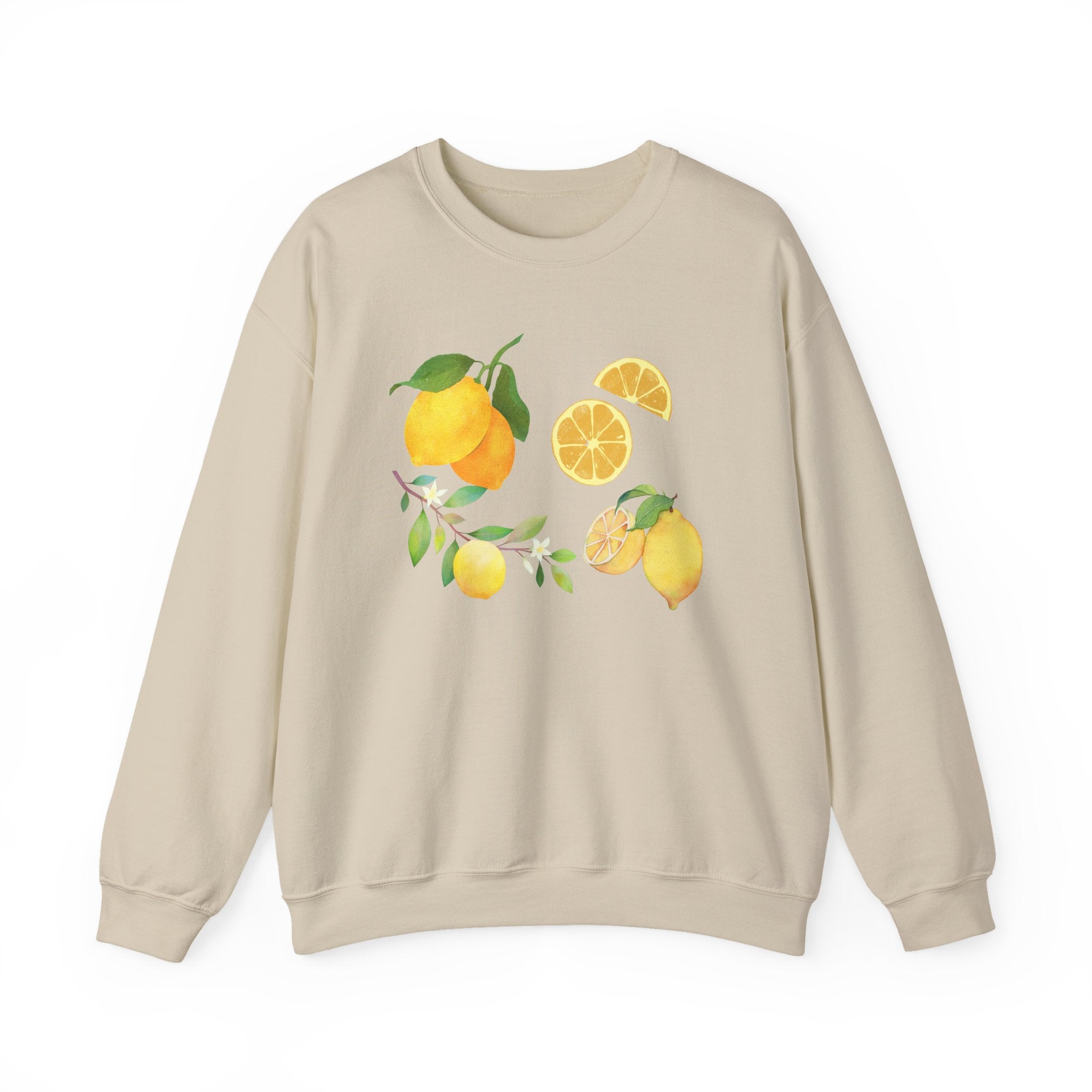 Lemon Botanical Crewneck Sweatshirt
