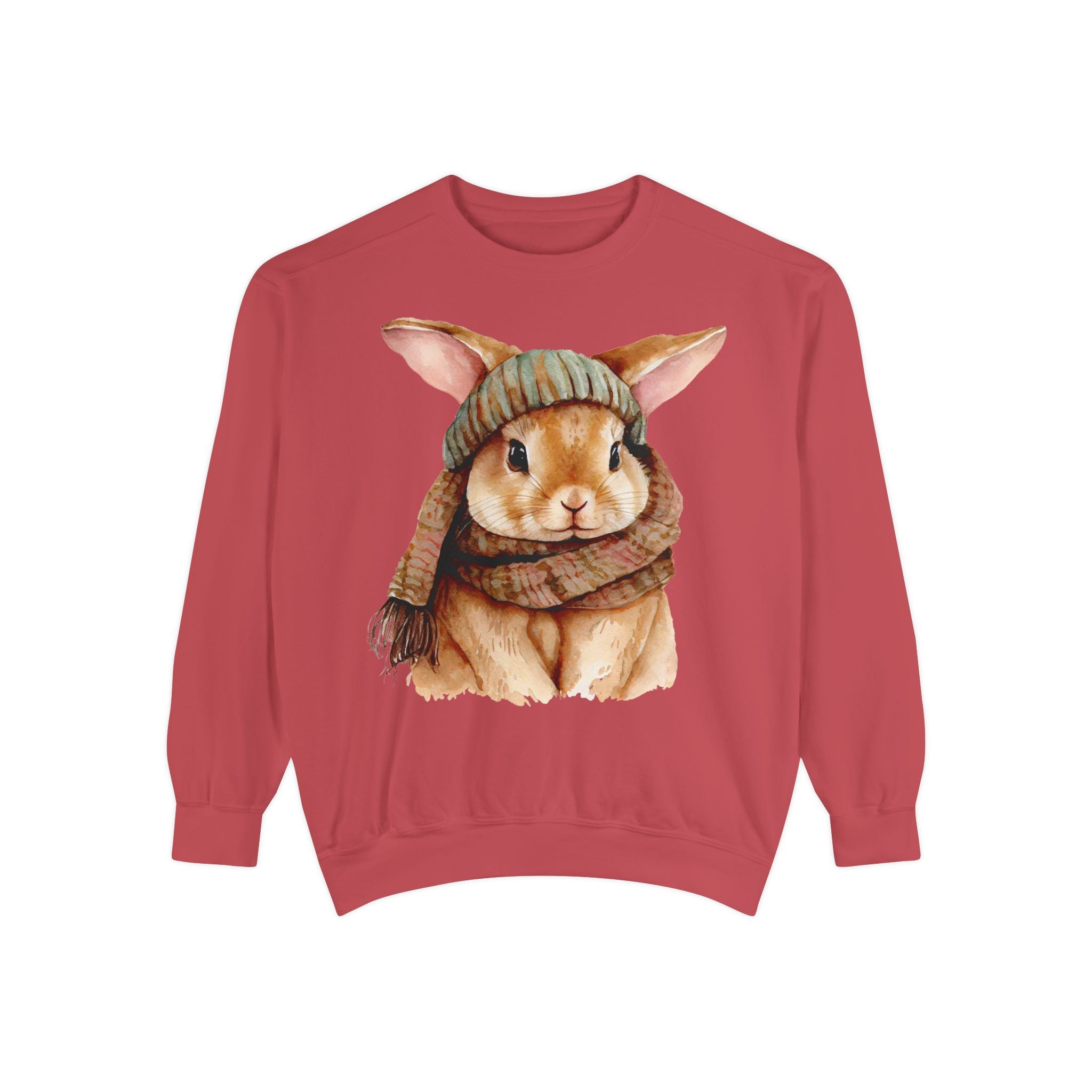 Comfort Colors - Ester Cozy Winter Bunny Sweatshirt