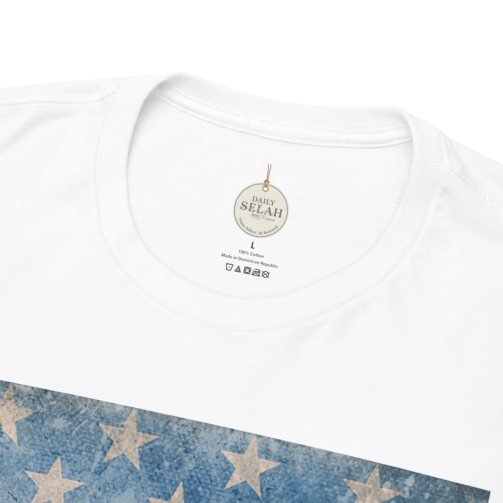 God First 250 Years Vintage American Flag  and Patriotic T-Shirt