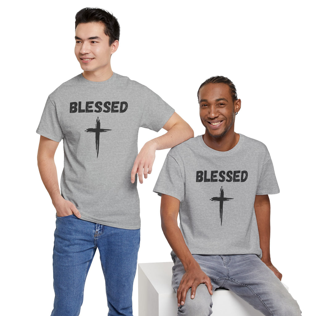 Blessed Cross T-Shirt — Christian Faith Tee