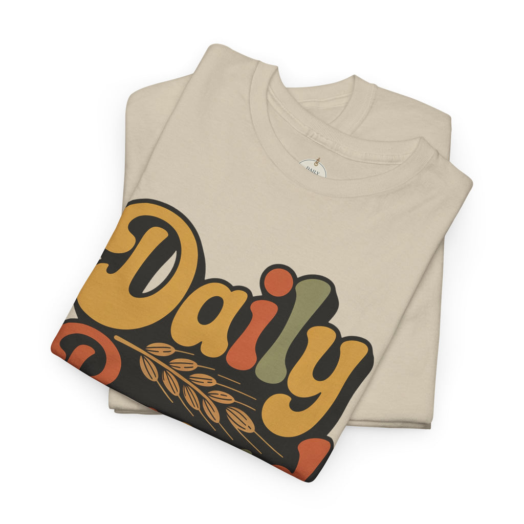Daily Bread Shirt, Matthew 6:11, Retro Christian Shirt, Vintage Faith Shirt, Lord's Prayer Shirt, Christian Gift, Scripture Shirt