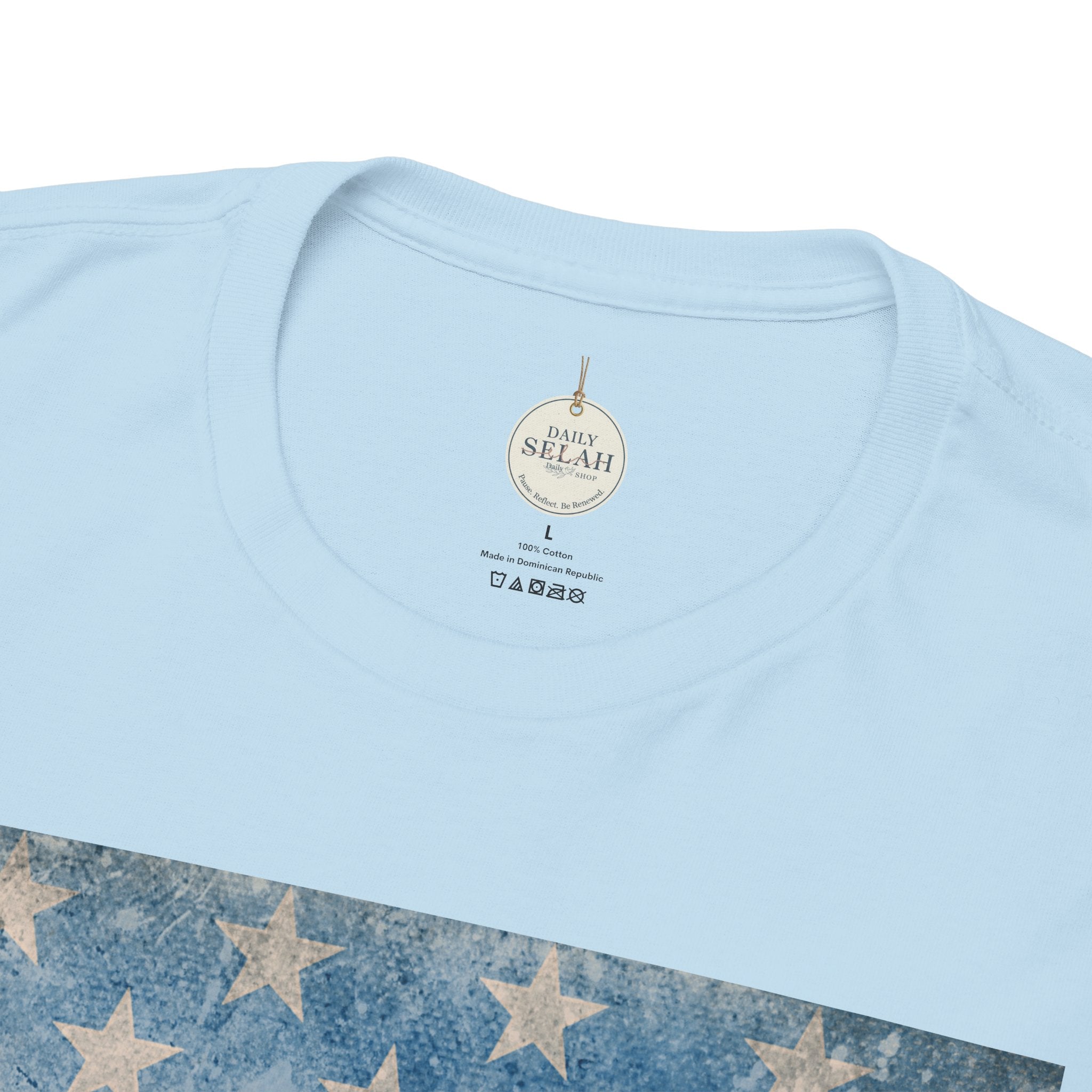 God First 250 Years Vintage American Flag  and Patriotic T-Shirt