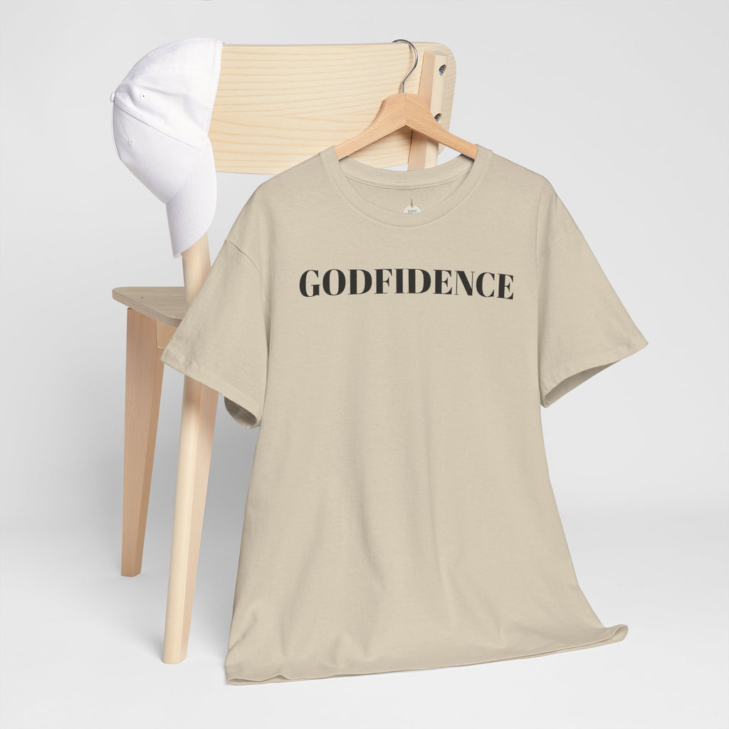 Godfidence definition tee | Christian faith shirt, faith-based typography