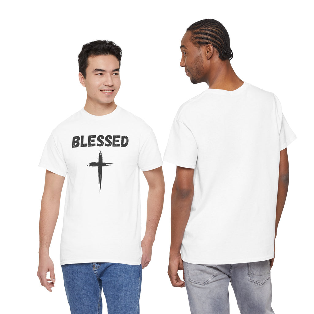 Blessed Cross T-Shirt — Christian Faith Tee