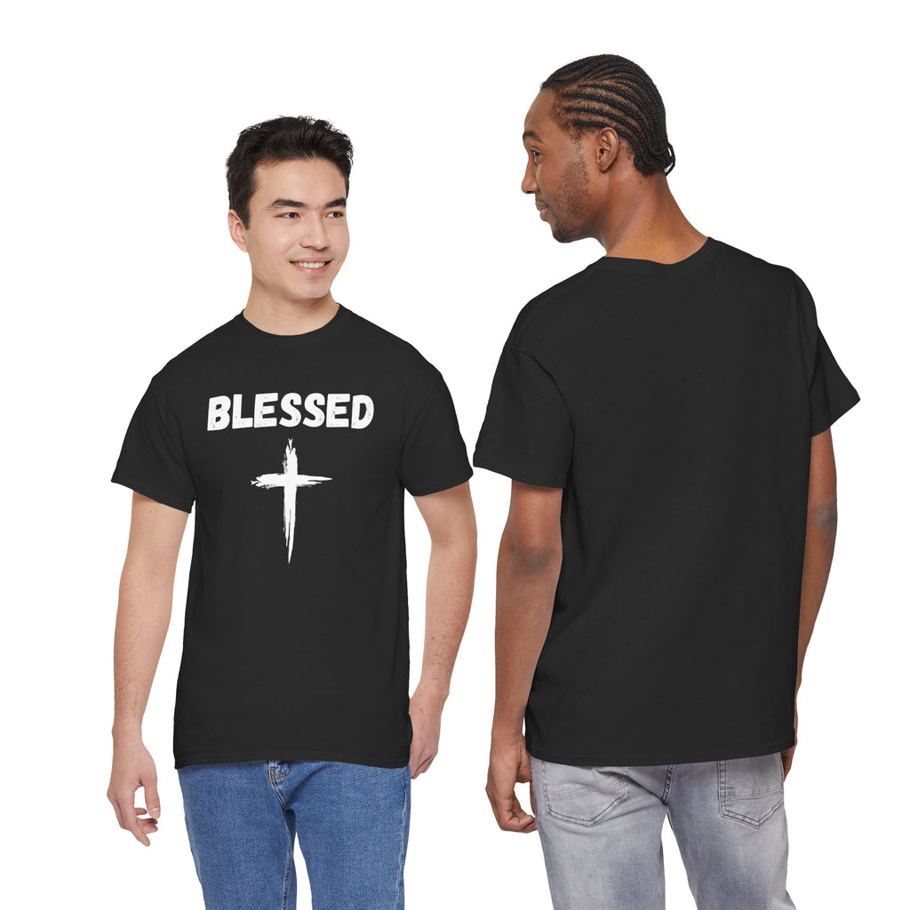 Blessed Cross T-Shirt — Christian Faith Tee