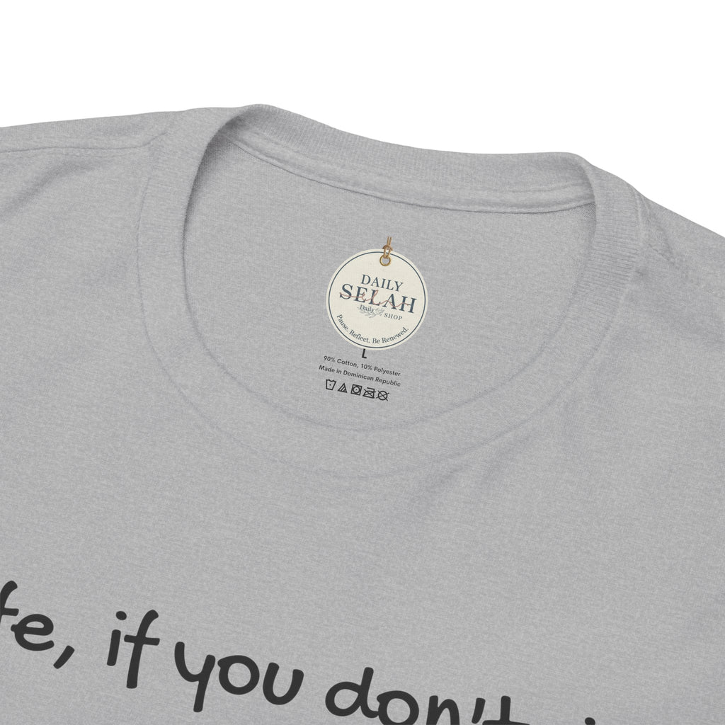 Christian Tee Matt 16:25 - Risk in Life - Inspirational, Encouraging