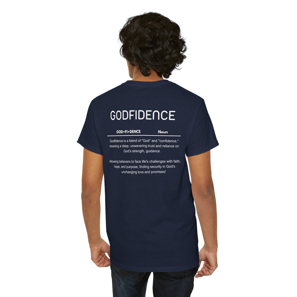 Godfidence definition tee | Christian faith shirt, faith-based typography