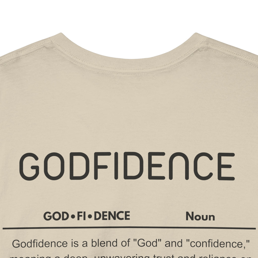 Godfidence definition tee | Christian faith shirt, faith-based typography