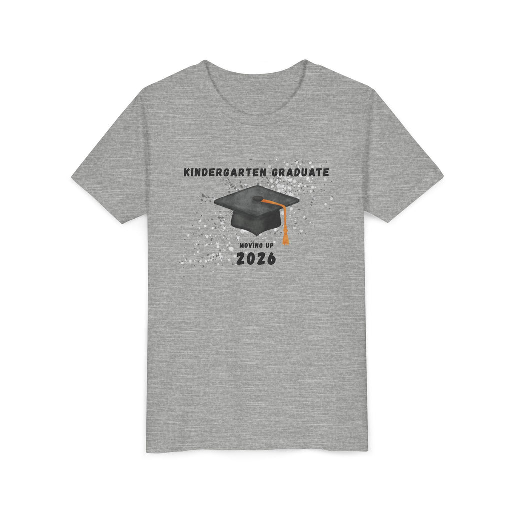 Kindergarten Graduate 2026 Youth Tee — Graduation Cap Graphic