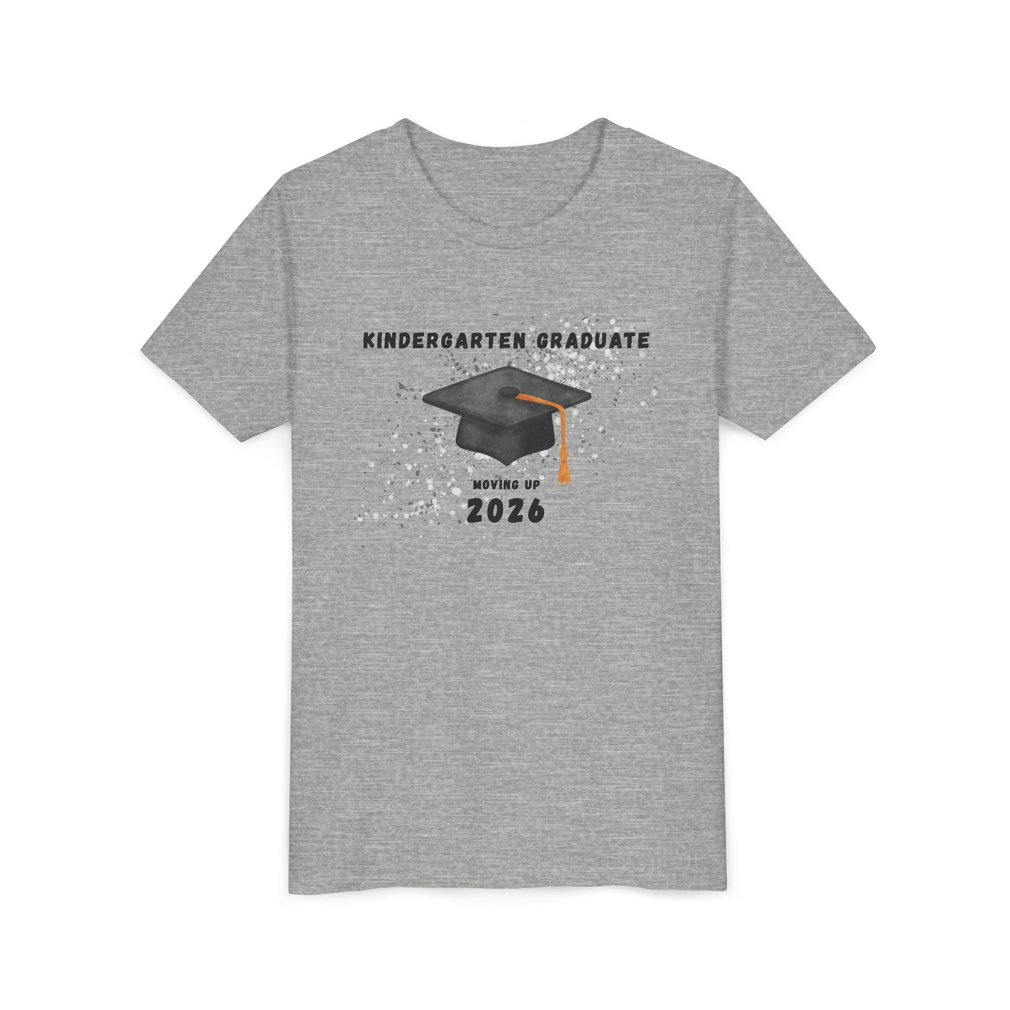 Kindergarten Graduate 2026 Youth Tee — Graduation Cap Graphic