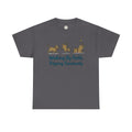 Faith Dog T-Shirt — "Walking By Faith, Tripping Constantly" Cute Christian Tee