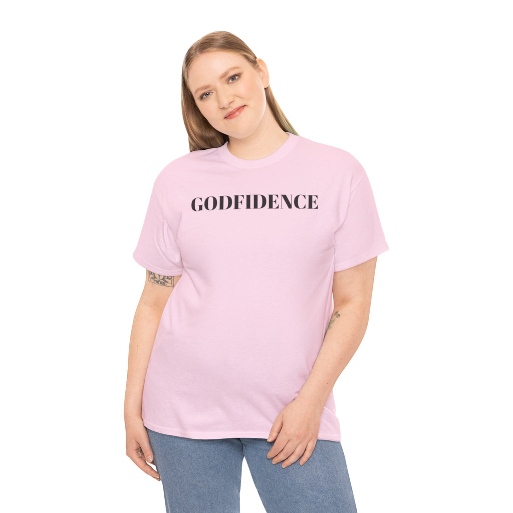 Godfidence definition tee | Christian faith shirt, faith-based typography