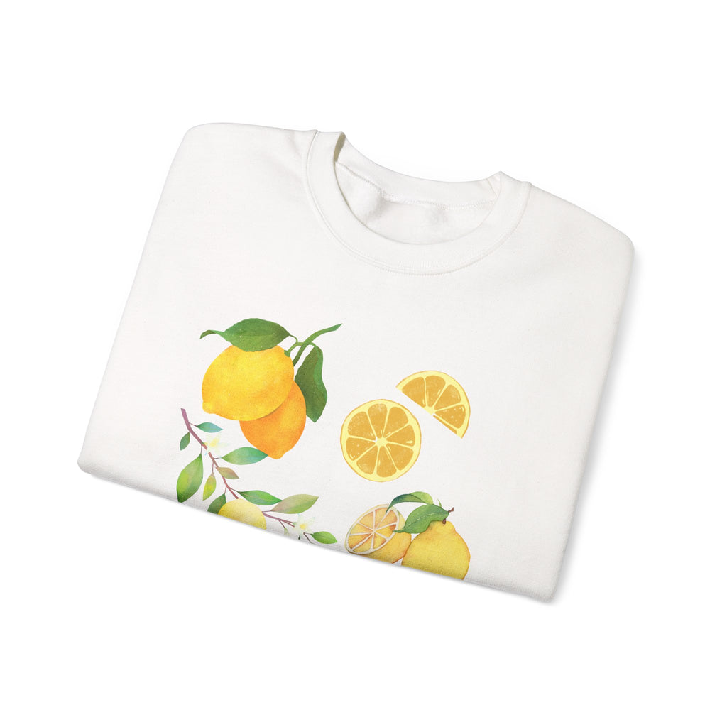 Lemon Botanical Crewneck Sweatshirt