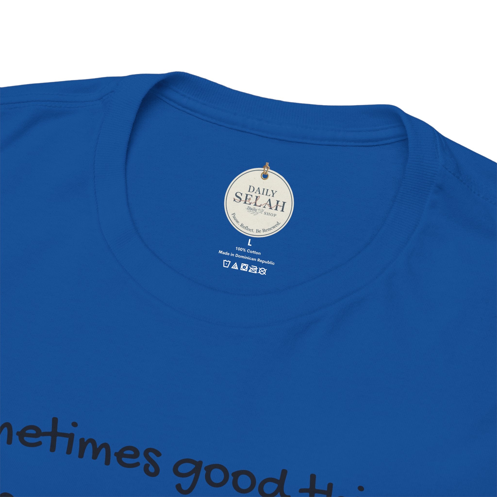 Inspirational Quote Tee — "Sometimes good things fall apart so better things can fall together"
