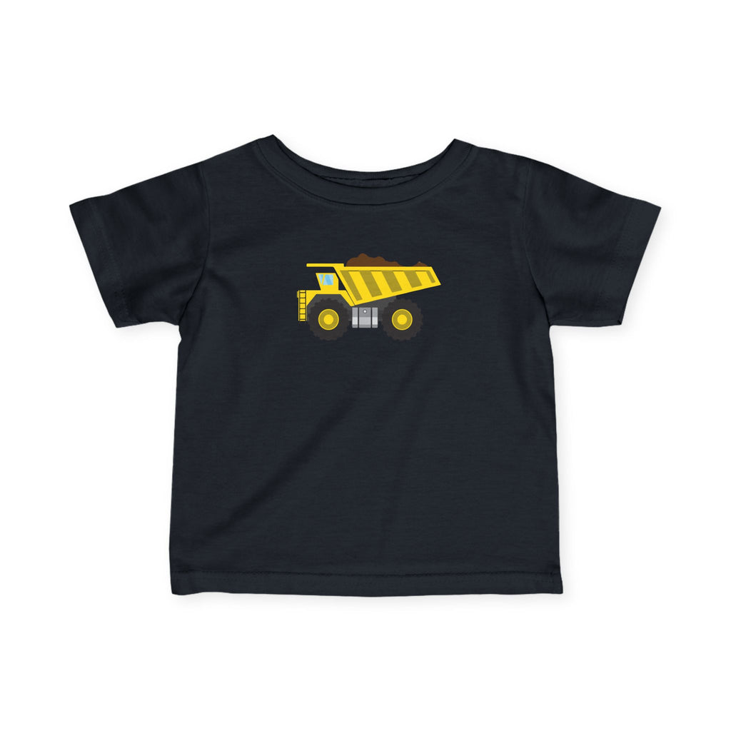 Infant Dump Truck Tee – Cute Construction Baby Shirt