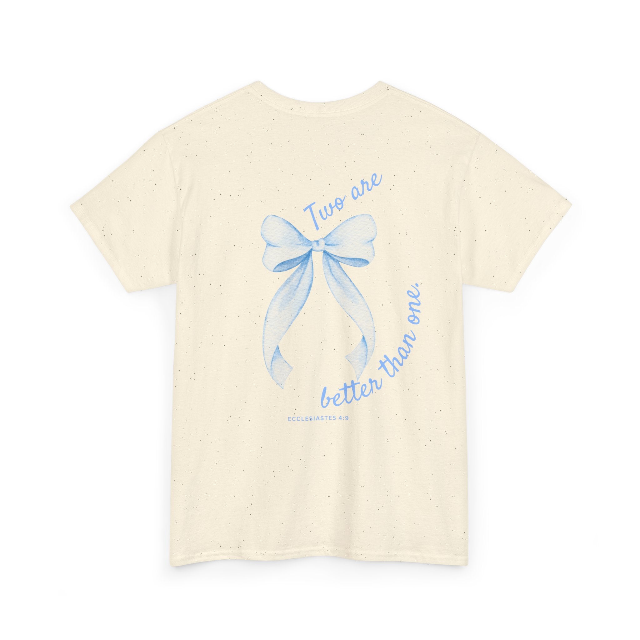 "Christian Bride Shirt | Two Are Better Than One | Ecclesiastes 4:9 | Bride to Be | Faith Wedding Gift | Bridal Shower Shirt"