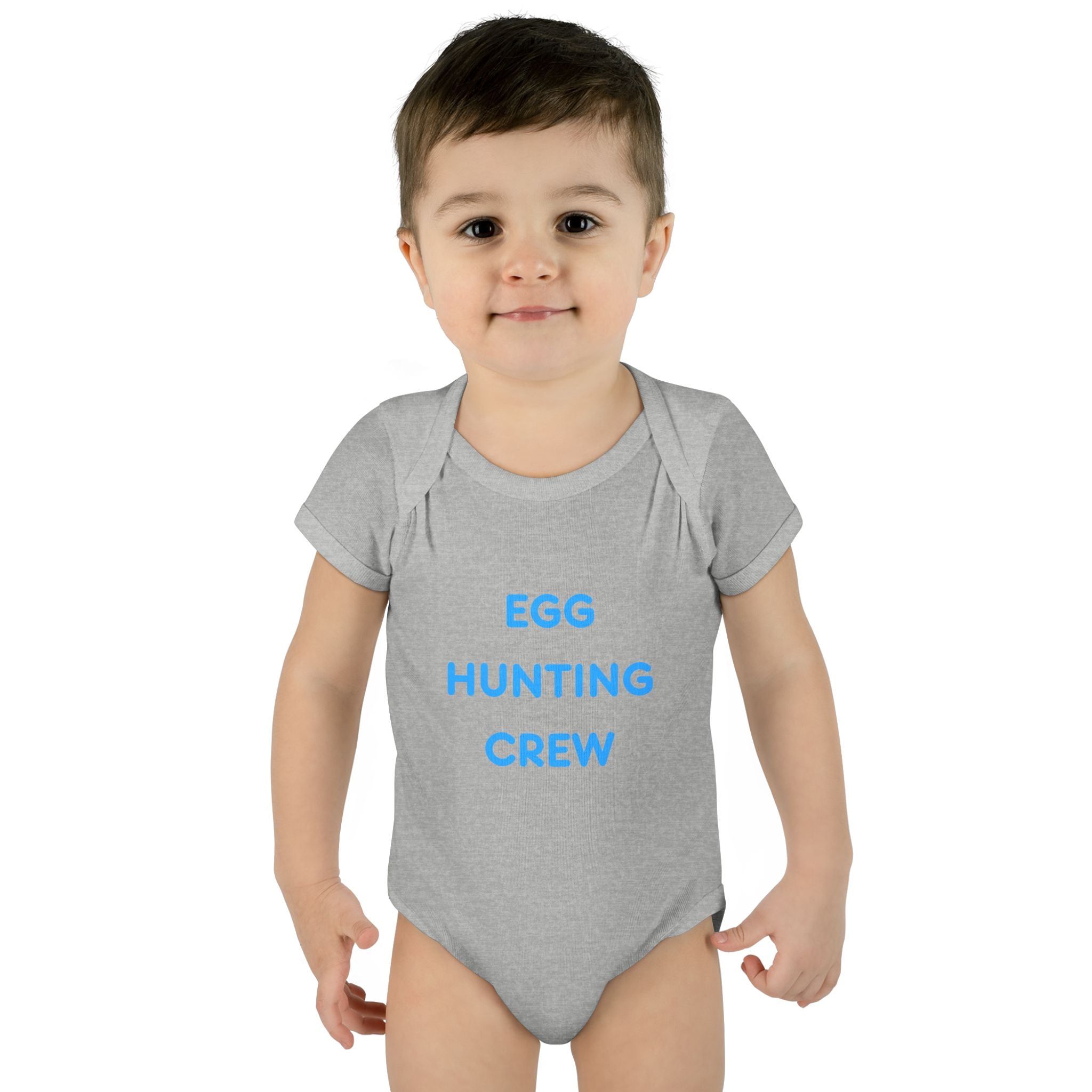 Egg Hunting Crew Infant Bodysuit | Easter Baby Onesie