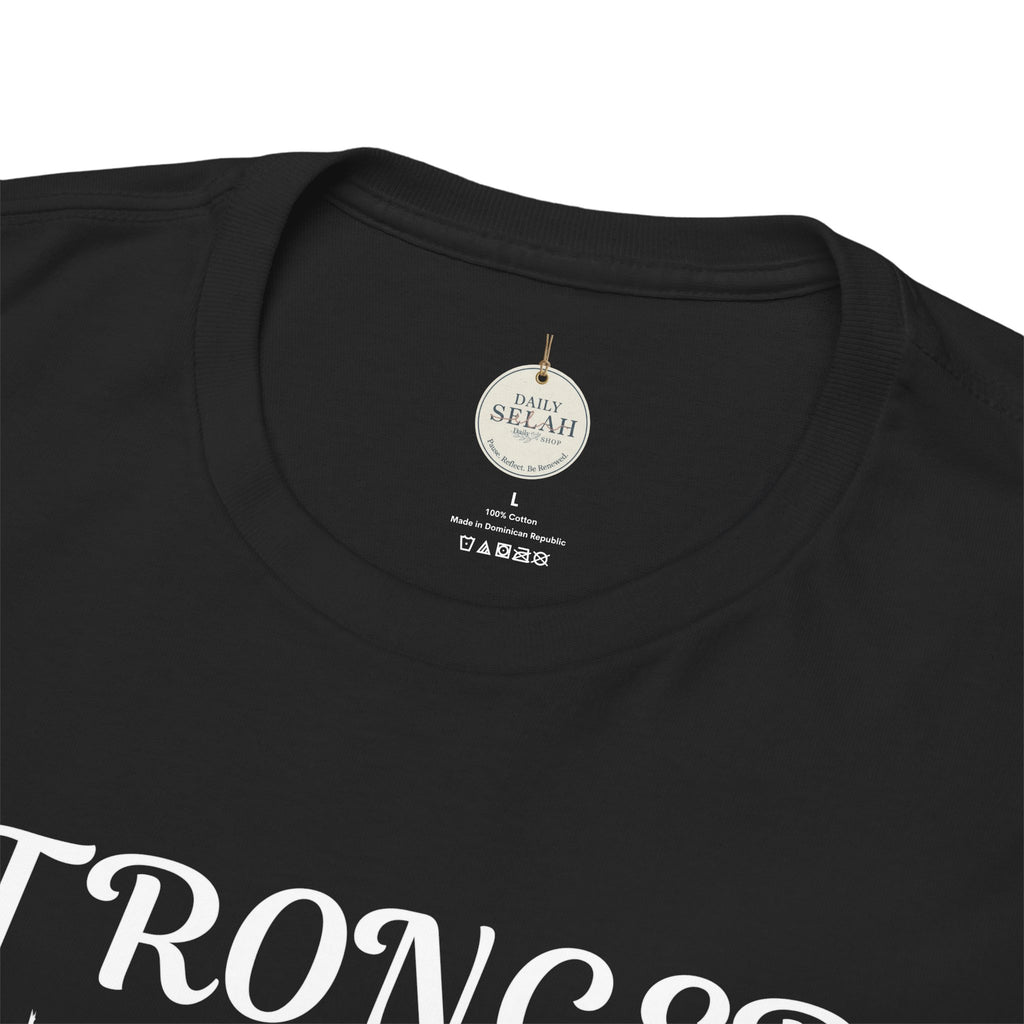 Stronger Than the Storm Tee — Inspirational Motivational T-Shirt