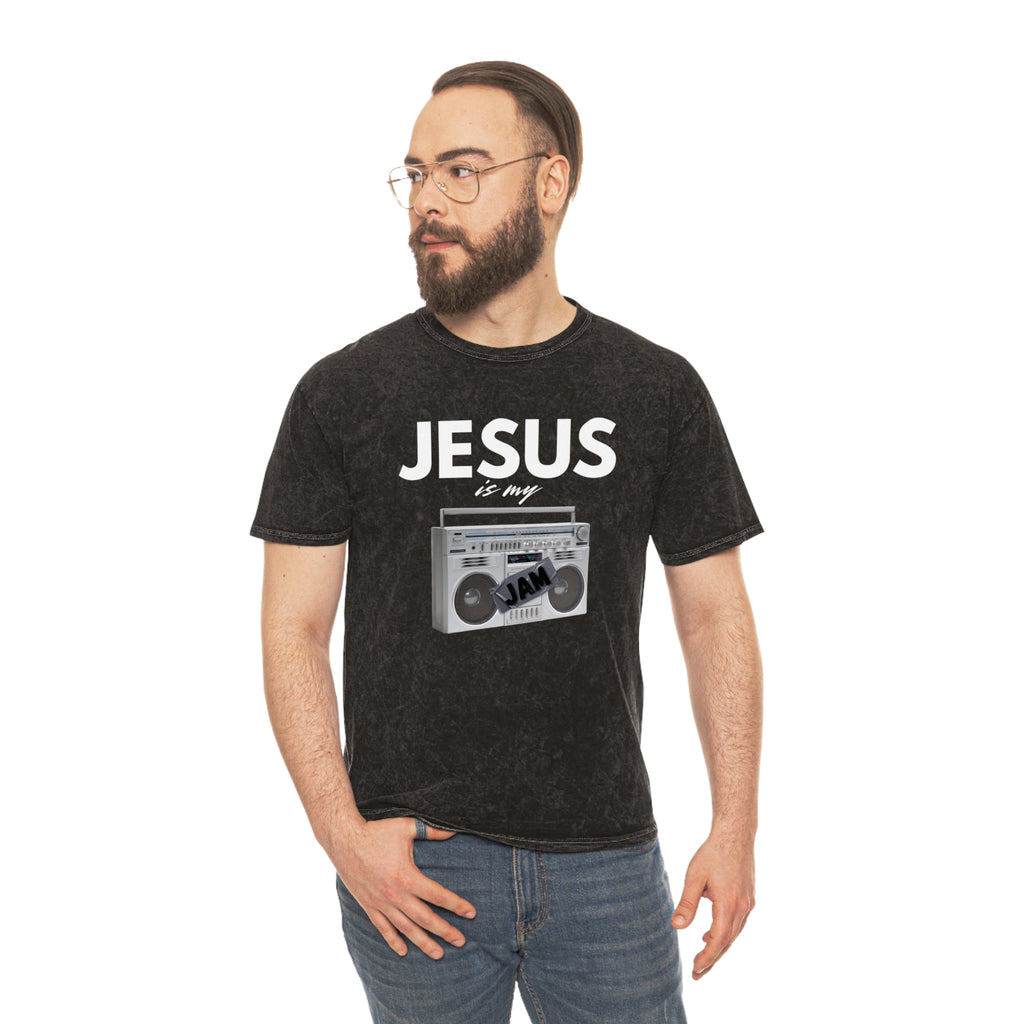 Jesus Is My Jam Mineral Wash T-Shirt