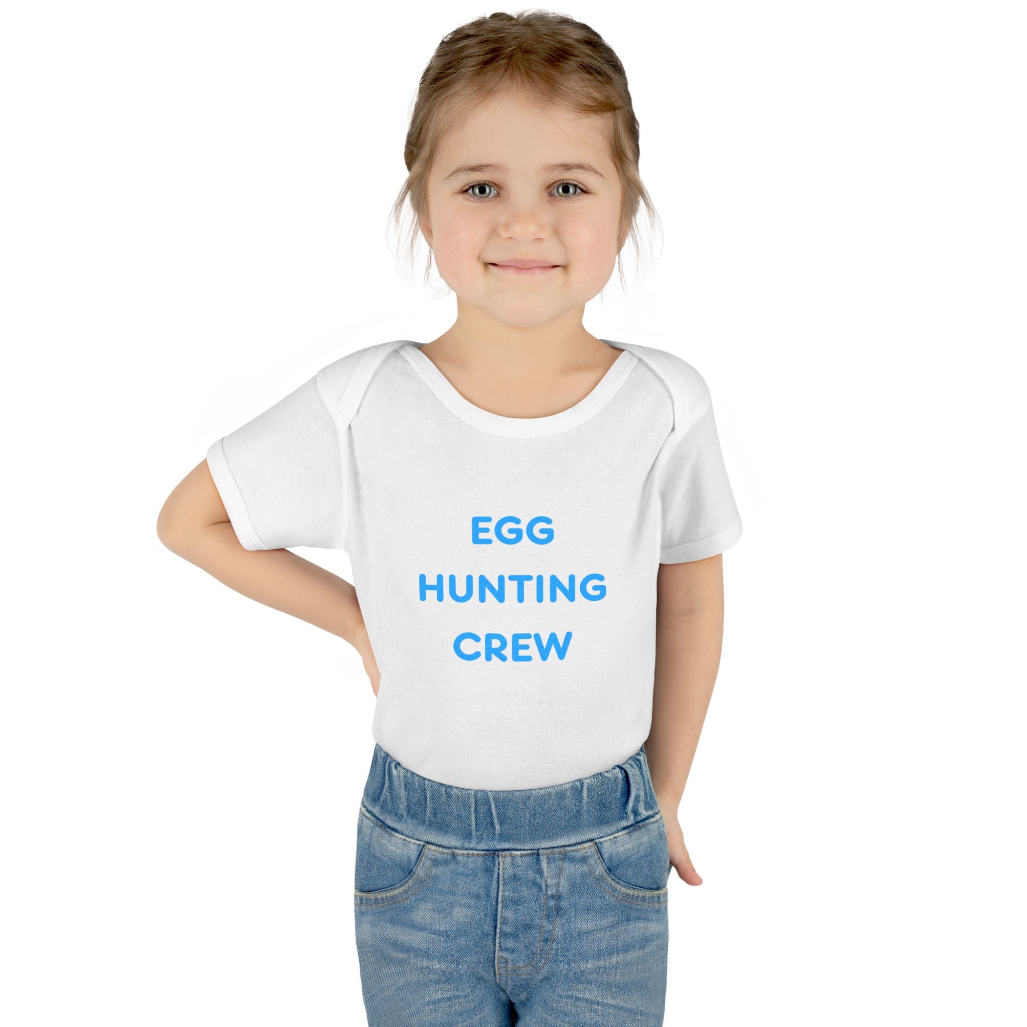 Egg Hunting Crew Infant Bodysuit | Easter Baby Onesie