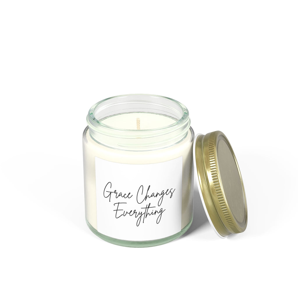 Scented Candle — "Grace Changes Everything" Faith Inspired (4oz & 9oz)