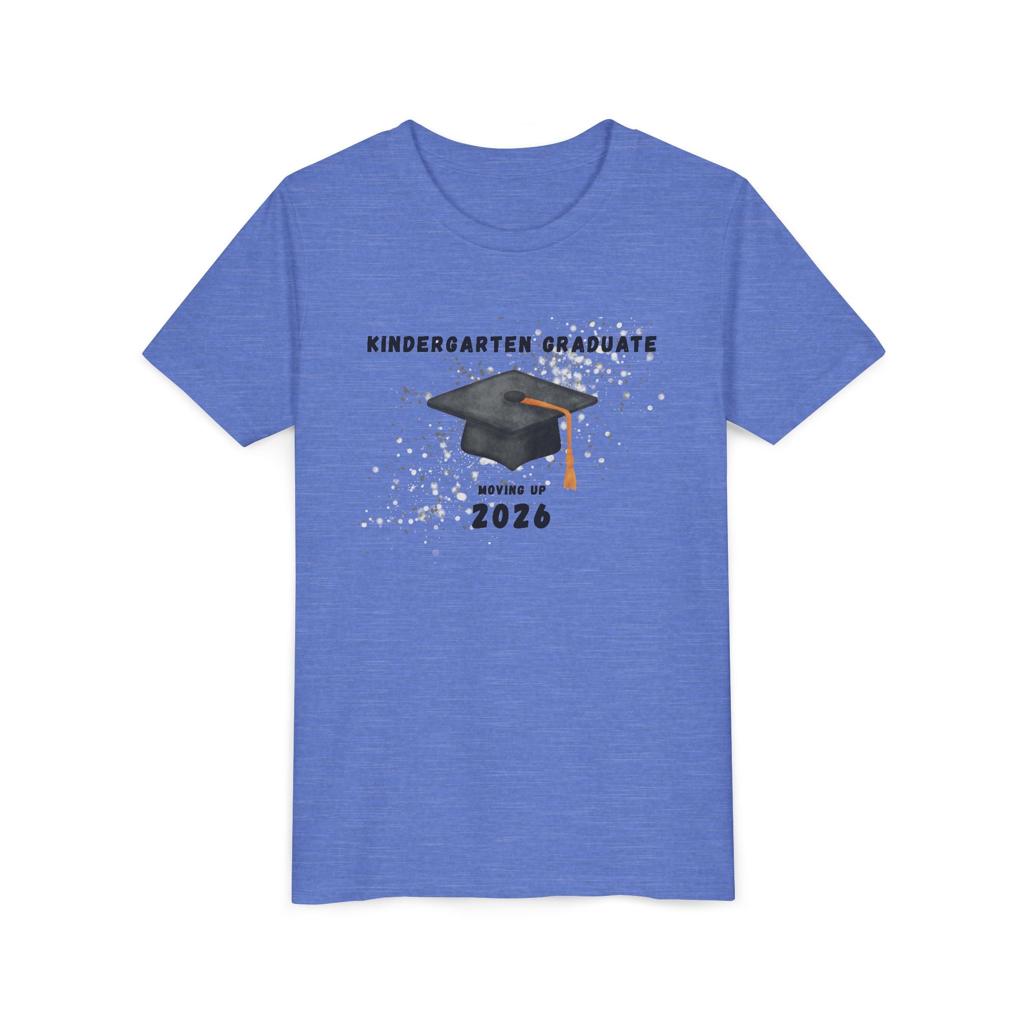 Kindergarten Graduate 2026 Youth Tee — Graduation Cap Graphic