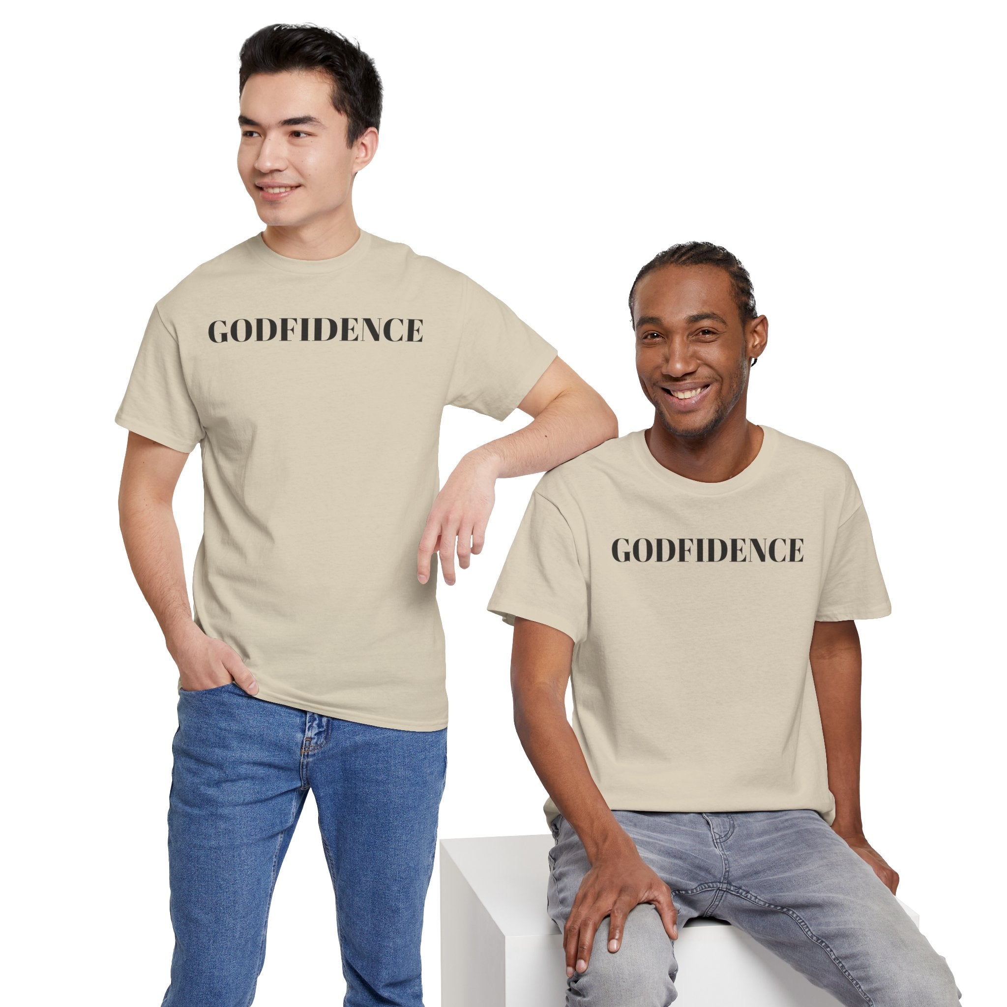Godfidence definition tee | Christian faith shirt, faith-based typography