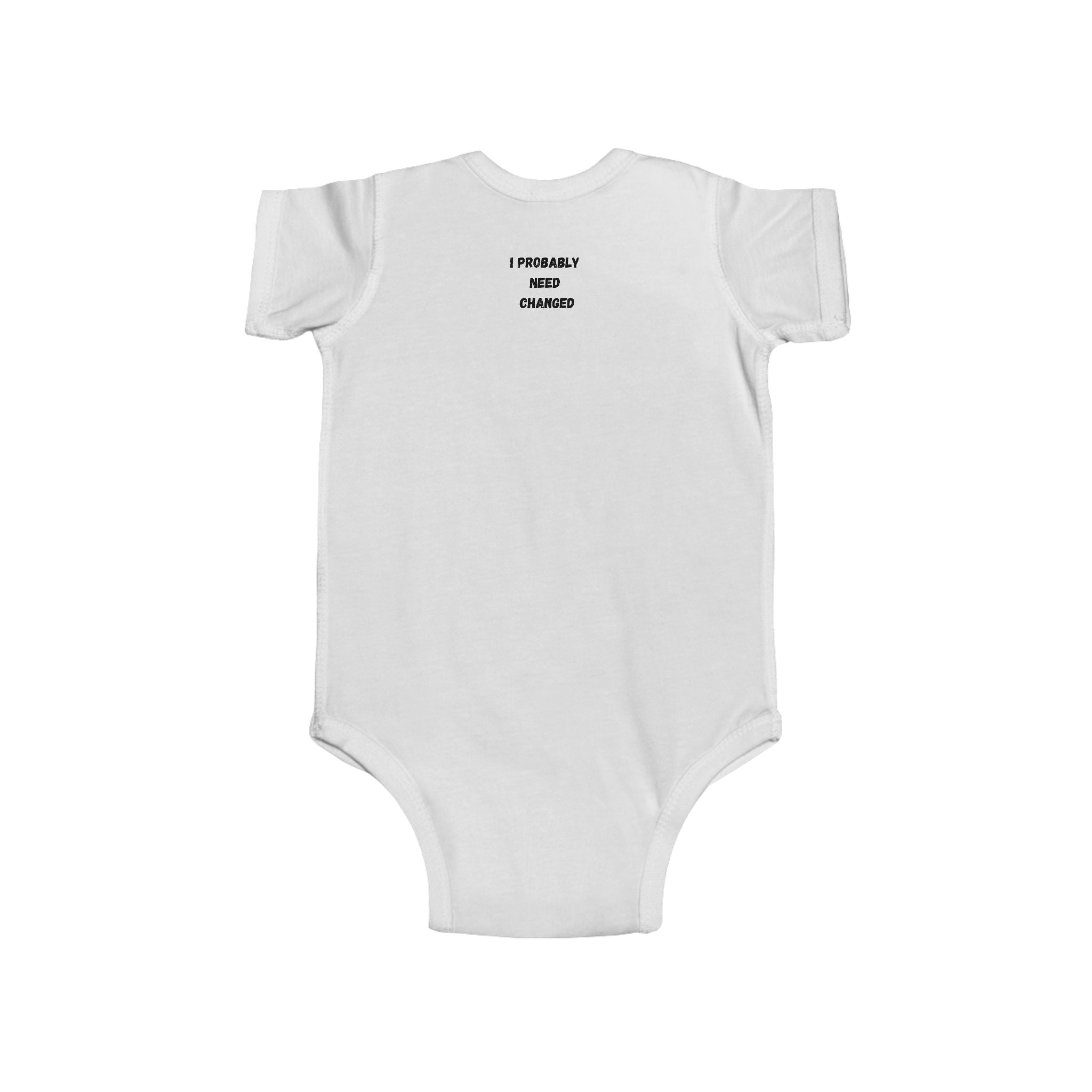 Infant Bodysuit - "Love God Love People" Baby Onesie, Christian Newborn Gift 2 Sided Humor