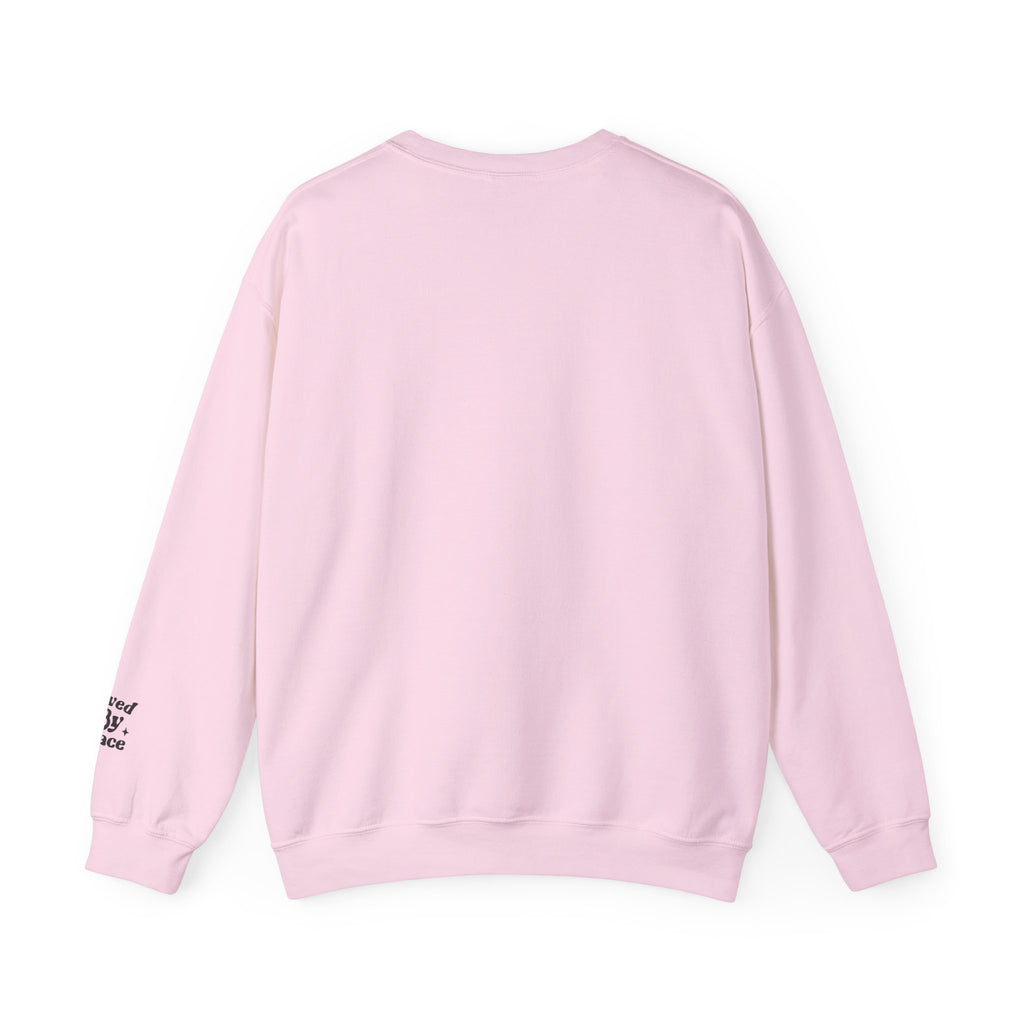 Ask Me About Jesus Crewneck Sweatshirt | Christian Faith Message