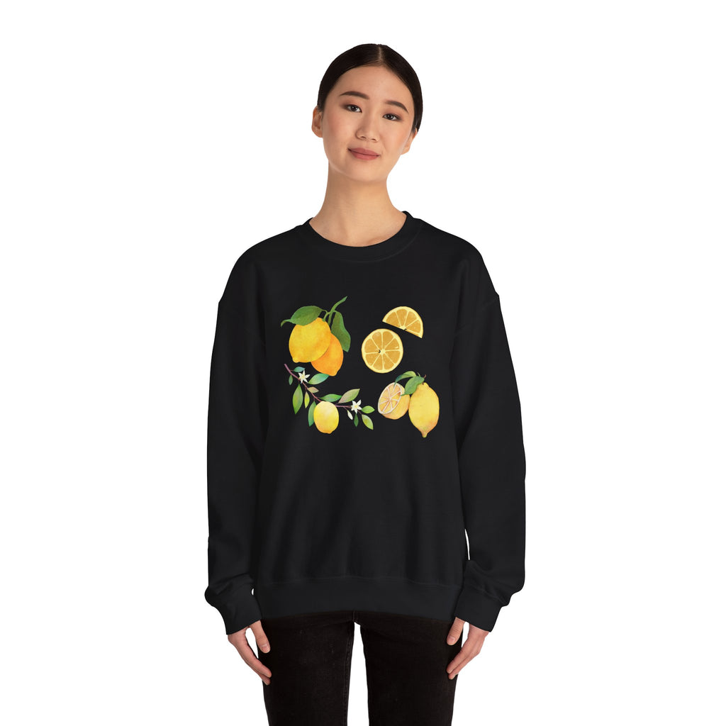 Lemon Botanical Crewneck Sweatshirt