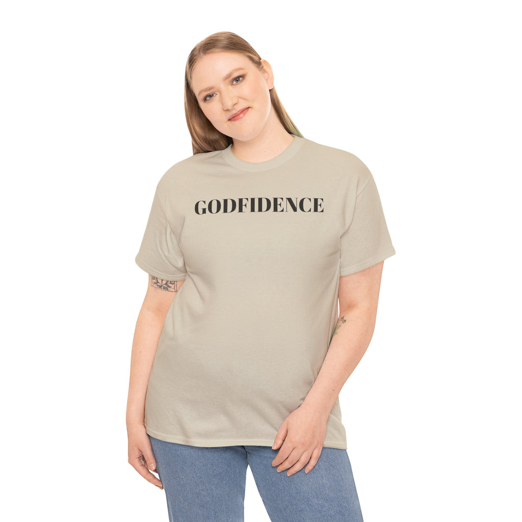 Godfidence definition tee | Christian faith shirt, faith-based typography