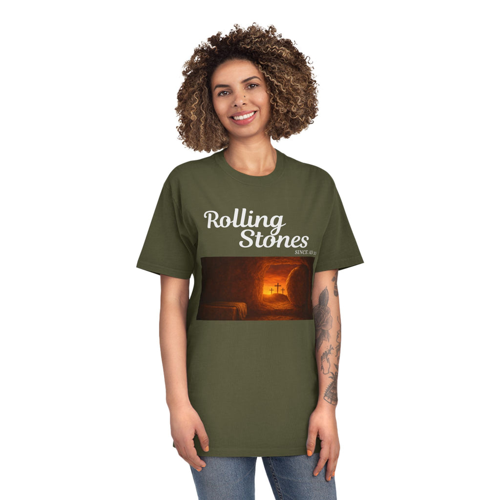 Rolling Stones Vintage Faded Easter Tee — Resurrection Shirt