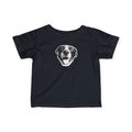 Infant Tee – Smiling Dog Face Baby Shirt