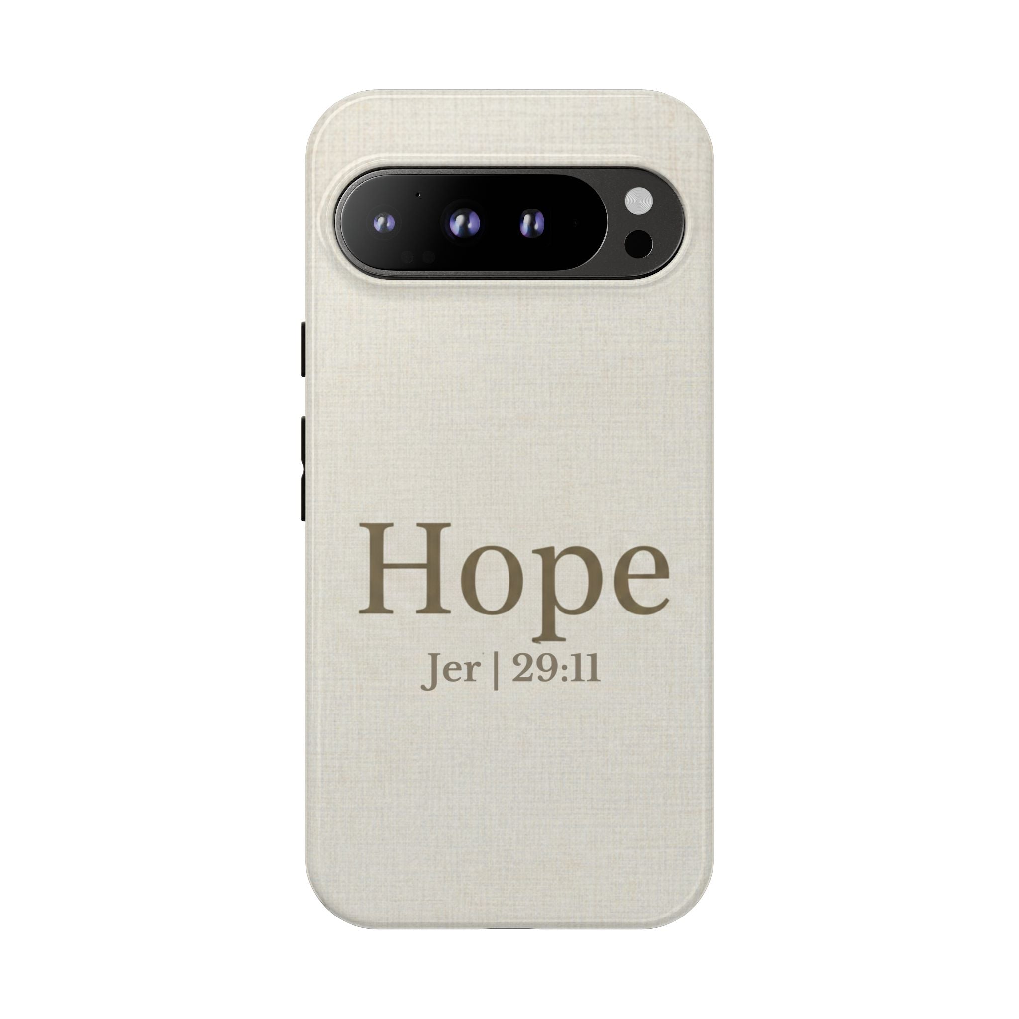 Hope (Jeremiah 29:11) Phone Case — Minimalist Christian Inspirational Cover