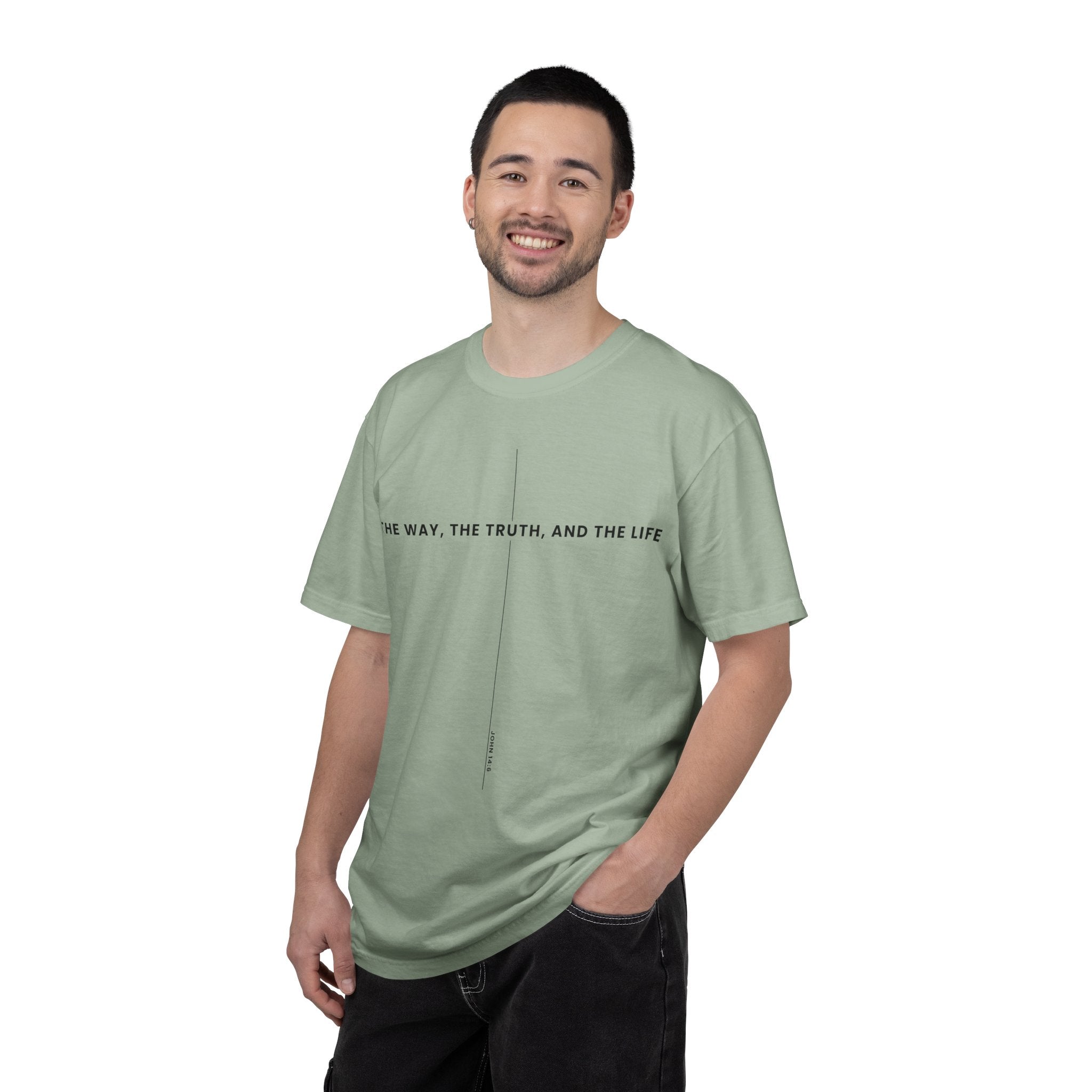 The Way The Truth And The Life T-shirt | Minimal Christian Scripture Tee