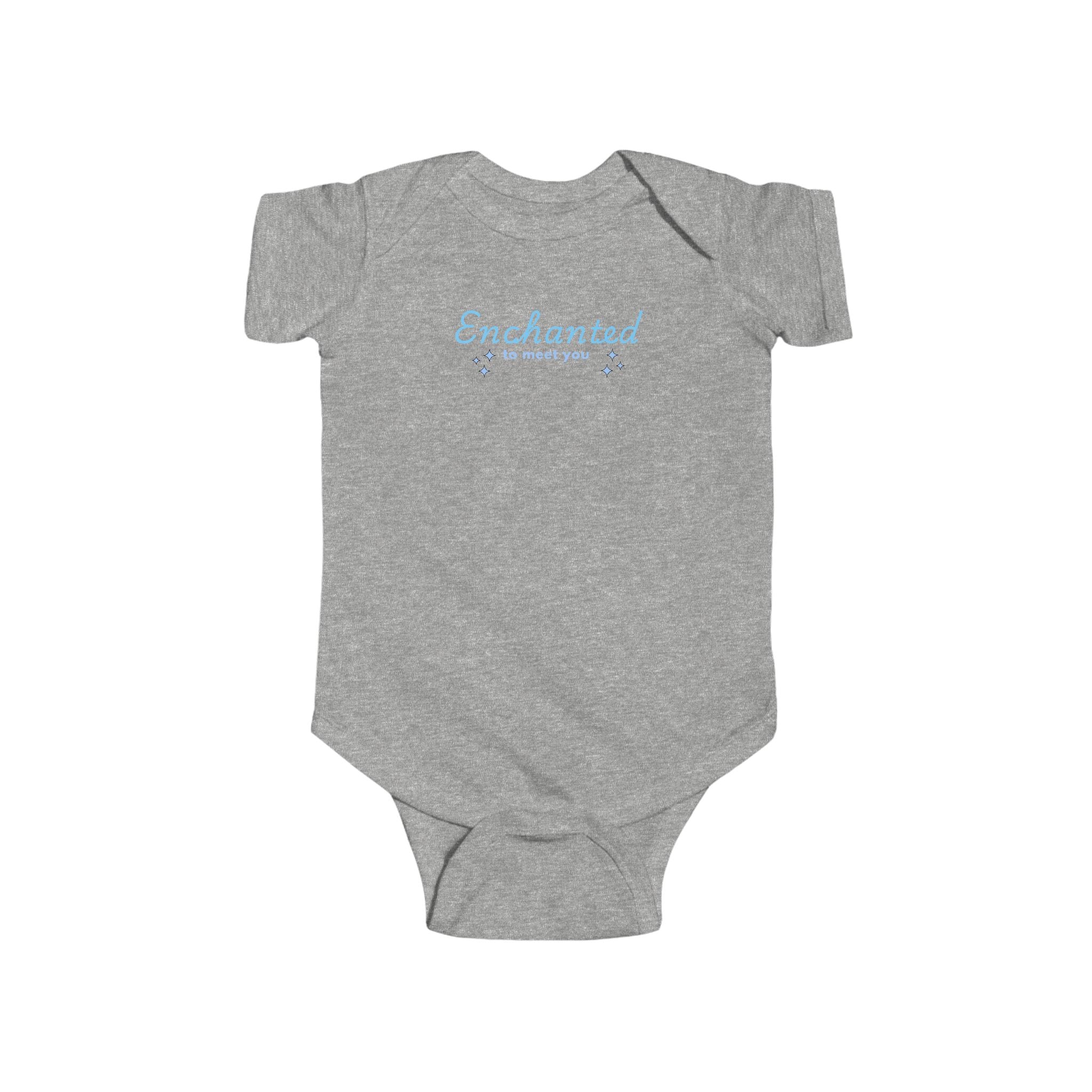 Enchanted to Meet You Baby Bodysuit — Whimsical Magical Infant Onesie