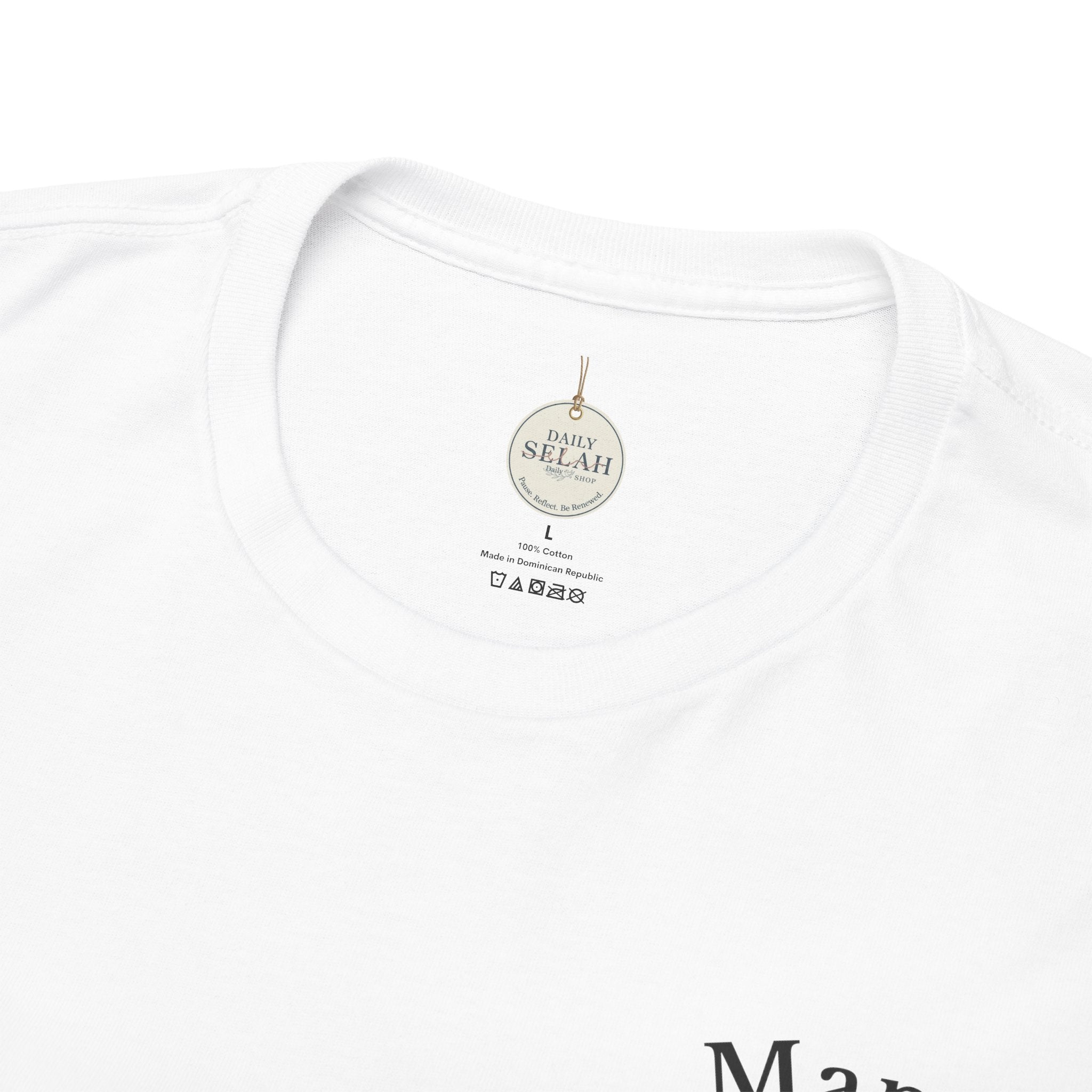 Mama Prayer T-Shirt — Front and Back Design Inspirational Christian Mom Tee with Back Prayer Quote - Mother's Day Gift