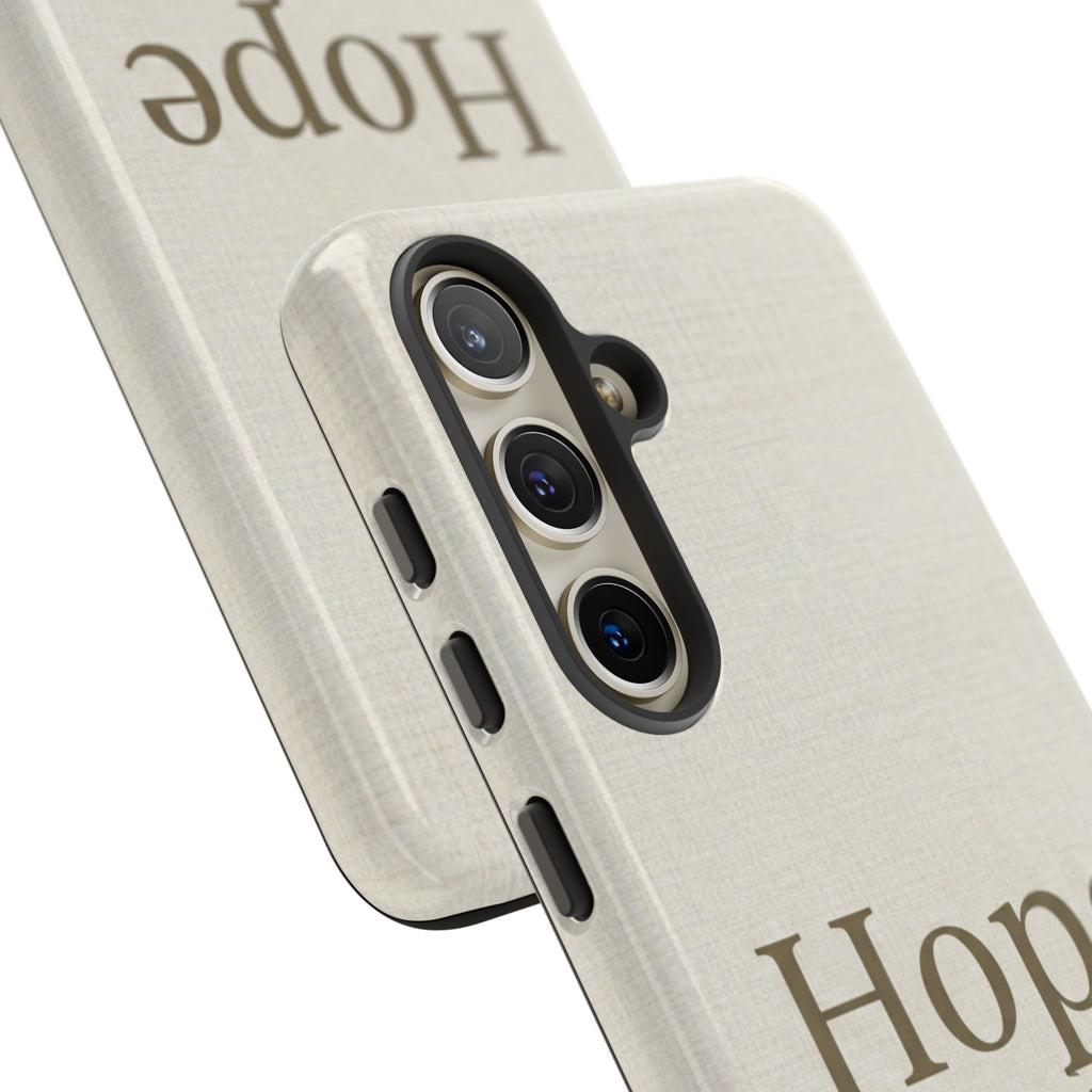 Hope (Jeremiah 29:11) Phone Case — Minimalist Christian Inspirational Cover