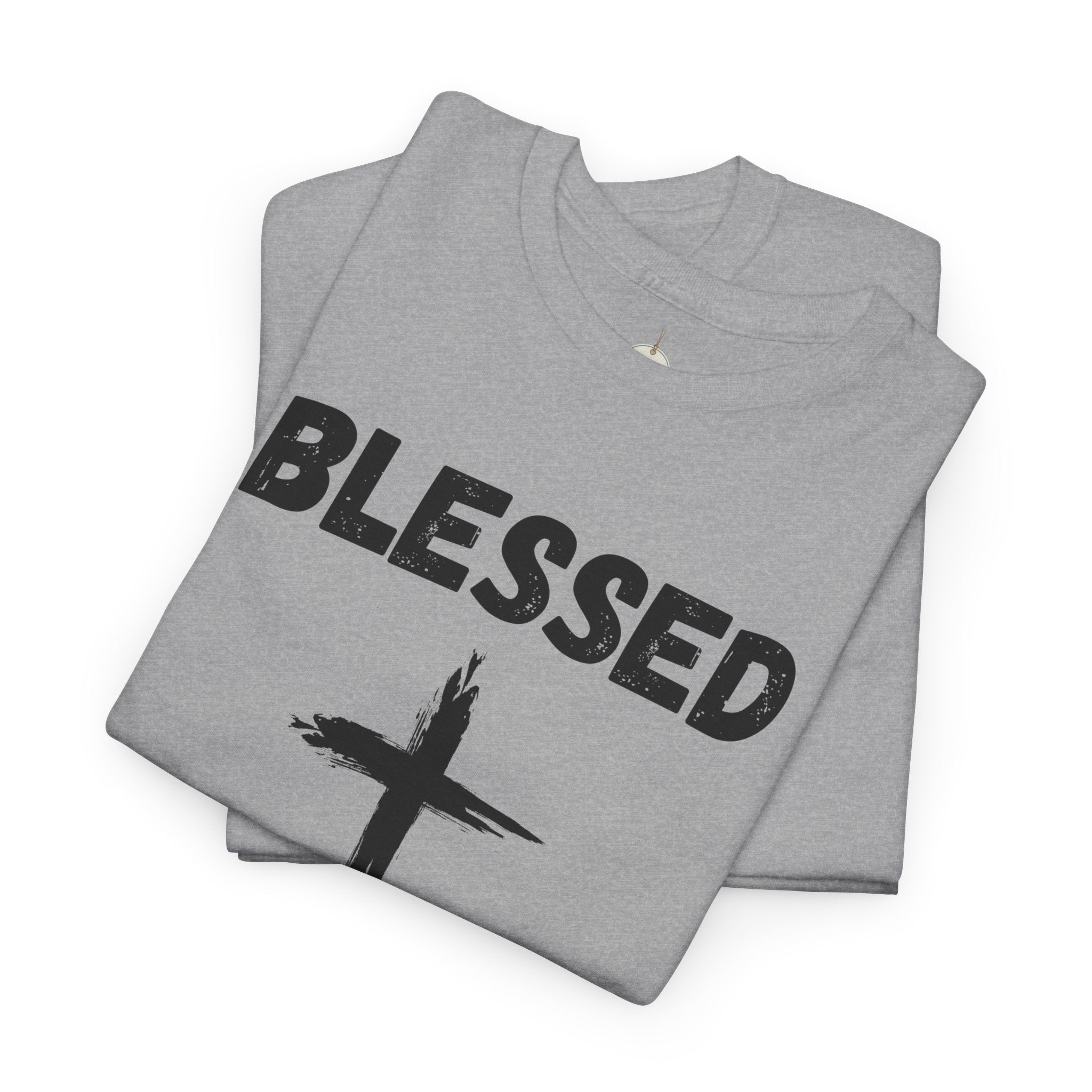 Blessed Cross T-Shirt — Christian Faith Tee