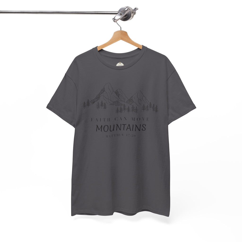 Faith Can Move Mountains T-Shirt | Christian Women's Tee