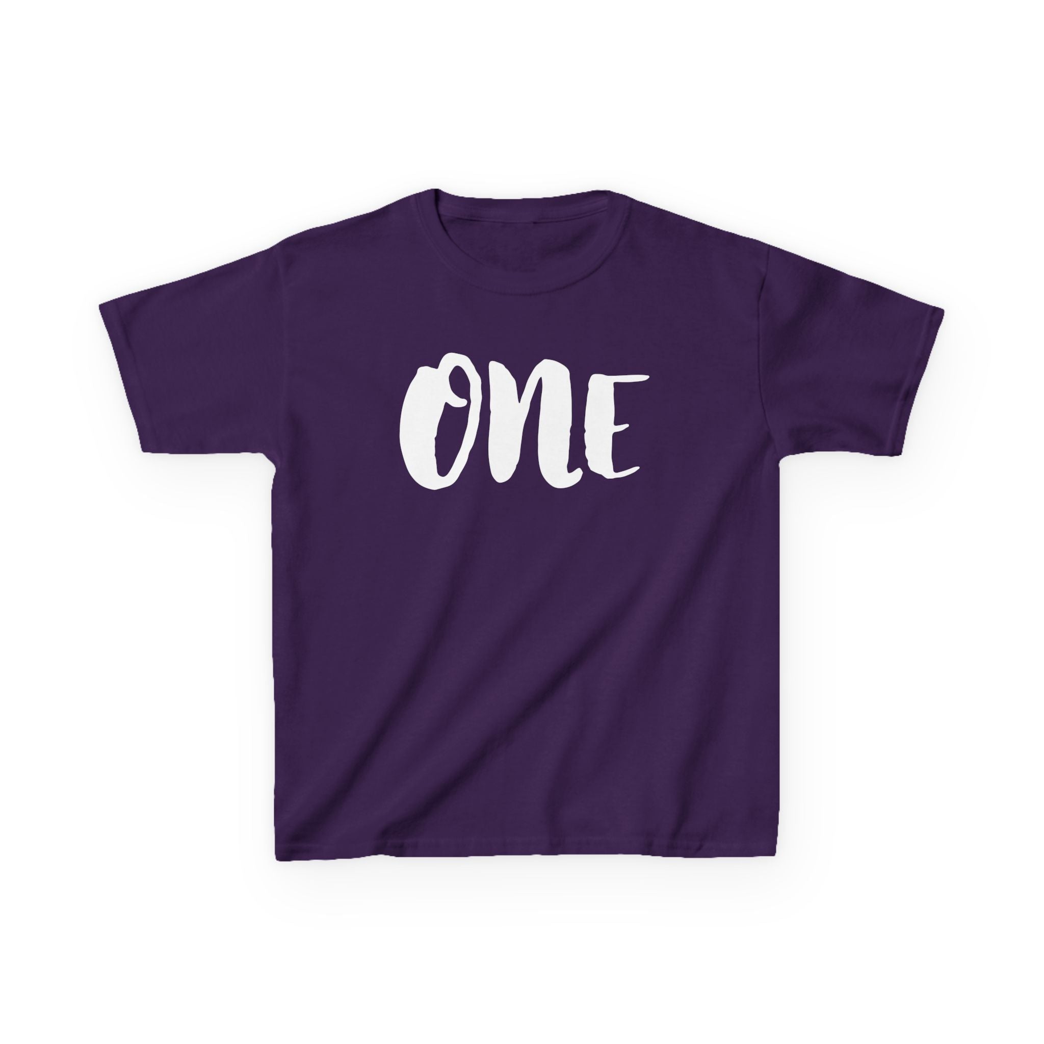 Kids 'One' Birthday T‑Shirt — First Birthday Outfit