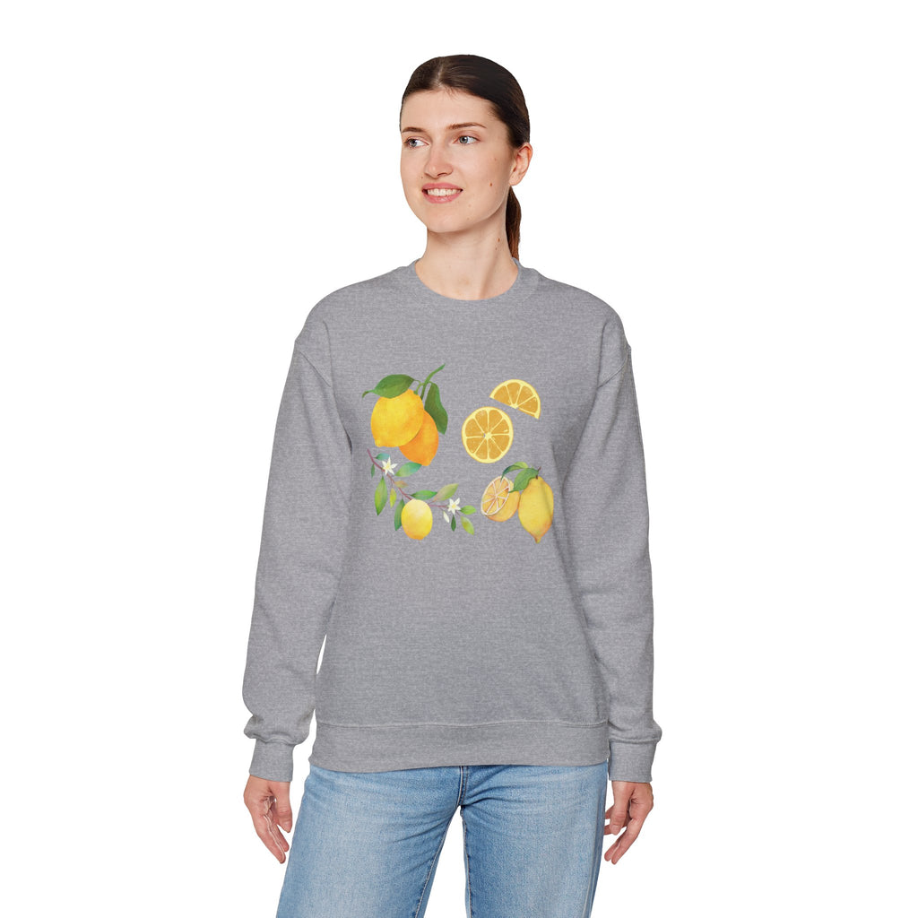 Lemon Botanical Crewneck Sweatshirt