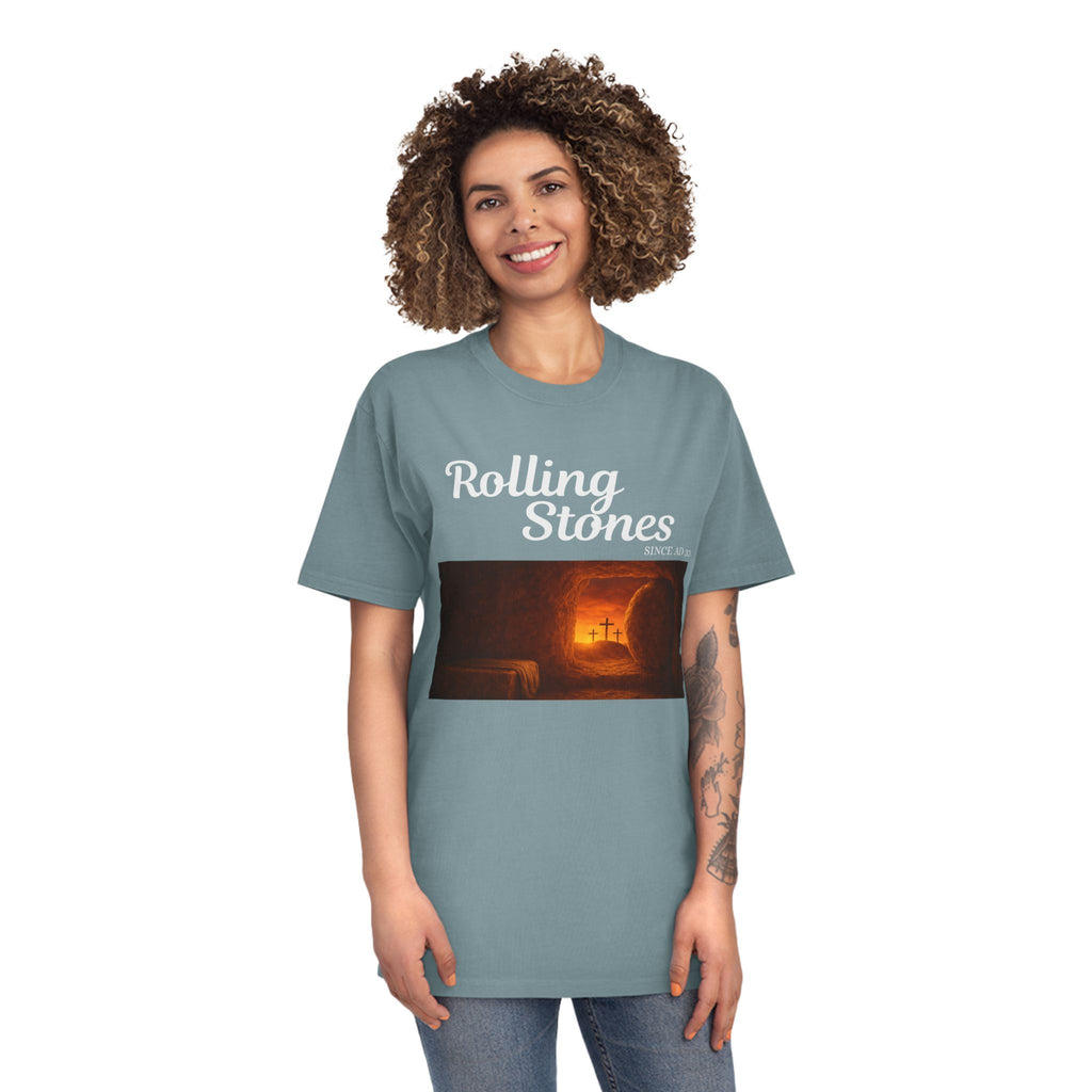 Rolling Stones Vintage Faded Easter Tee — Resurrection Shirt